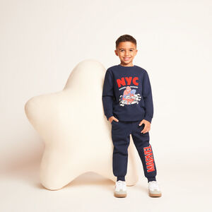 Conjunto de chándal de felpa de Spider-Man Marvel para niño 