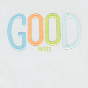 Camiseta de manga corta con bordado 3D para niño 