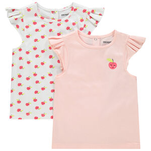 Pack 2 camisetas de algodón orgánico  