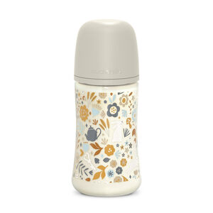 Biberón con tetina simétrica SX Pro M 270ml Wonderland Beige 