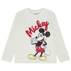 Camiseta manga larga estampado Mickey Disney para niño 