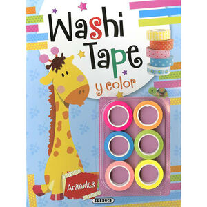 Libro Washi tape Animales +4A 