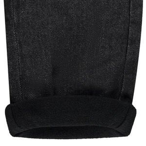 Jean recto forrado de micropolar para niño 