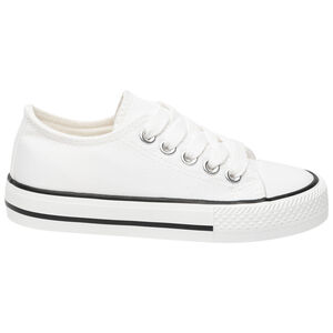 Zapatillas bajas de lona para niña 