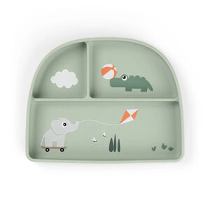 Plato silicona Stick&Stay Playground vert 