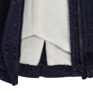 Abrigo de lana con lurex brillante para niña bebé  Main Abrigo de lana con lurex brillante para niña bebé