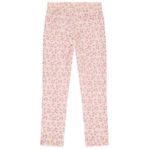 Jegging de fantasía en punto french terry niña 