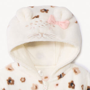 Surpyjama en sherpa avec capuche fantaisie pour fille  Main Surpyjama en sherpa avec capuche fantaisie pour fille