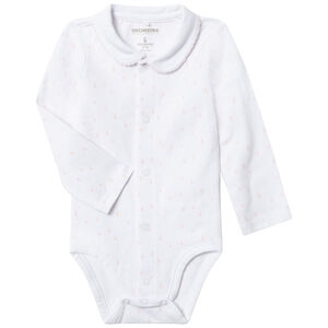 Body manga larga en algodón orgánico  