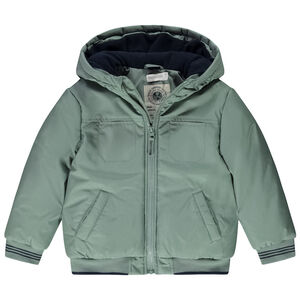 Cortavientos con capucha y bolsillos para niño 