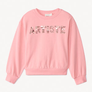 Sweat molleton oversize à sequins magiques pour fille  Main Sweat molleton oversize à sequins magiques pour fille