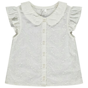 Blusa de bordado inglés para bebé niña  Main Blusa de bordado inglés para bebé niña