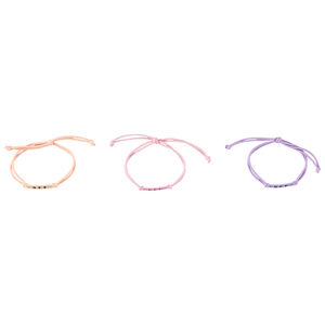 Pack de 3 pulseras de la amistad para niña  Main Pack de 3 pulseras de la amistad para niña