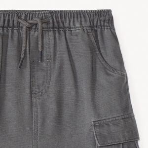 Bermudas de estilo cargo lisos para bebé niño 