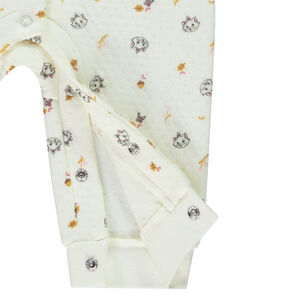 Pelele estampado Marie Disney con cuello bordado para bebé niña 