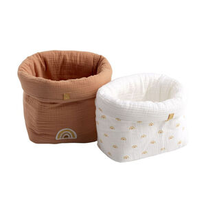 Lot de 2 panières de rangement Sunlight 