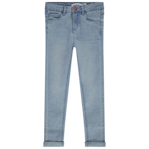 Jean skinny liso con jacron para niña  Main Jean skinny liso con jacron para niña