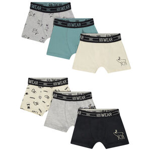 Pack de 6 calzoncillos tipo bóxer para niño Main Pack de 6 calzoncillos tipo bóxer para niño