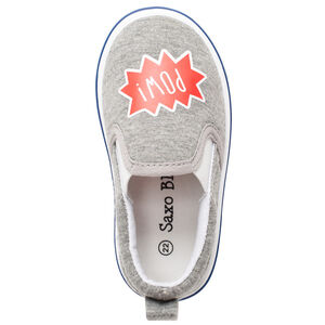 Zapatillas bajas de lona con estampado fantasía 