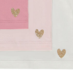 Pack de 3 camisetas de jersey lisas para bebé niña 