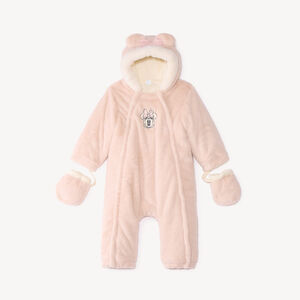 Combi-piloto para bebé niña en sherpa de Minnie Disney (acabados diferentes según la edad) 