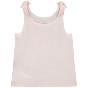 Camiseta sin mangas estampada Stitch & Angel Disney niña 