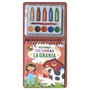 Libro para colorear La Granja +5 años 