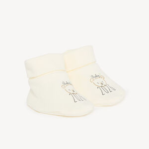 Zapatitos de nacimiento en interlock "Baby 2026 