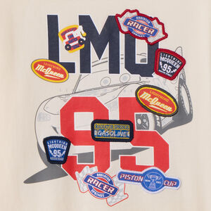 Camiseta de manga larga lisa Cars Disney para niño 