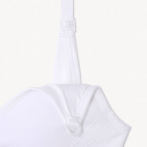 Brassière de lactancia sin costuras y ajustable unicolor 