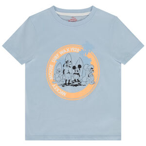 Camiseta manga corta estampado fantasía Mickey Disney para niño 