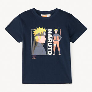 Camiseta de manga corta con estampado de Naruto para niño 