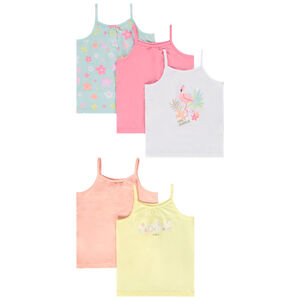 Pack 5 camisetas tirantes 