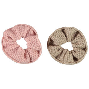 Pack de 2 chouchous de punto para niña  Main Pack de 2 chouchous de punto para niña