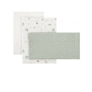 Juego de sábanas para minicuna 3piezas Ardi Verde 