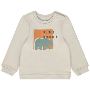 Sudadera de felpa con estampado divertido para bebé niño 