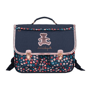 Mochila infantil flores 38cm 