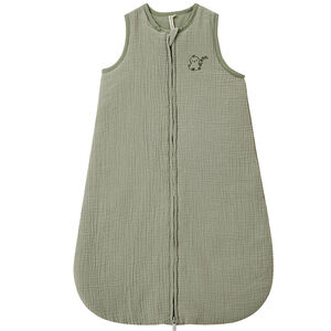 Saco de dormir TOG 2 con bordado de pollito en gasa de algodón  Main Saco de dormir TOG 2 con bordado de pollito en gasa de algodón