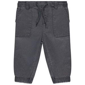 Pantalón tipo jogger estilo cargo liso para bebé niño 