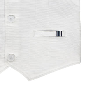 Chaleco de algodón resistente con bolsillos para niño 