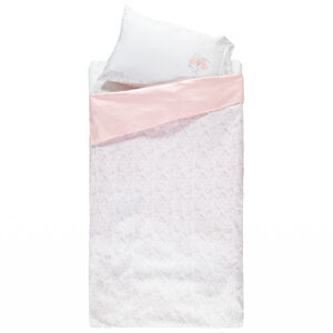 Conjunto funda nordica y funda de almohada estampada de conejitos y flores Main Conjunto funda nordica y funda de almohada estampada de conejitos y flores