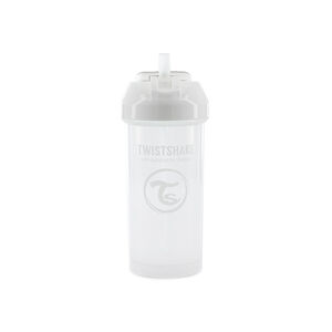 Vaso con pajita 360 ml 6+ meses - Blanco 
