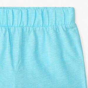 Conjunto corto de 2 piezas con blusa de tirantes con volantes + short para bebé niña 