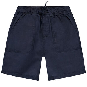 Bermudas de tela lisa para niño 