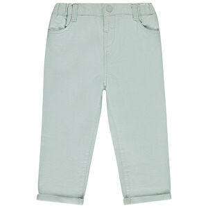 Pantalón de tela liso para bebé niño 