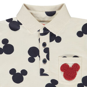 Polo de manga larga estampado Mickey Disney para niño  Main Polo de manga larga estampado Mickey Disney para niño