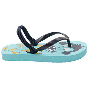 Chanclas con tira y estampado mono y plátanos Main Chanclas con tira y estampado mono y plátanos