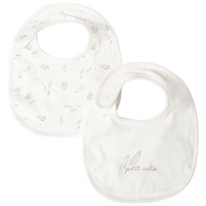 Pack 2 baberos Petit Calin Main Pack 2 baberos Petit Calin