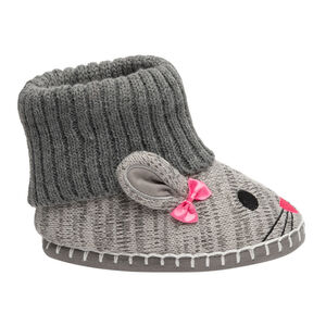 Pantuflas estilo botín ratoncillo 
