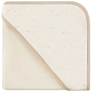 Toalla de baño con capucha de conejo para bebé 